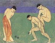 Henri Matisse The Boules Players (mk35) painting